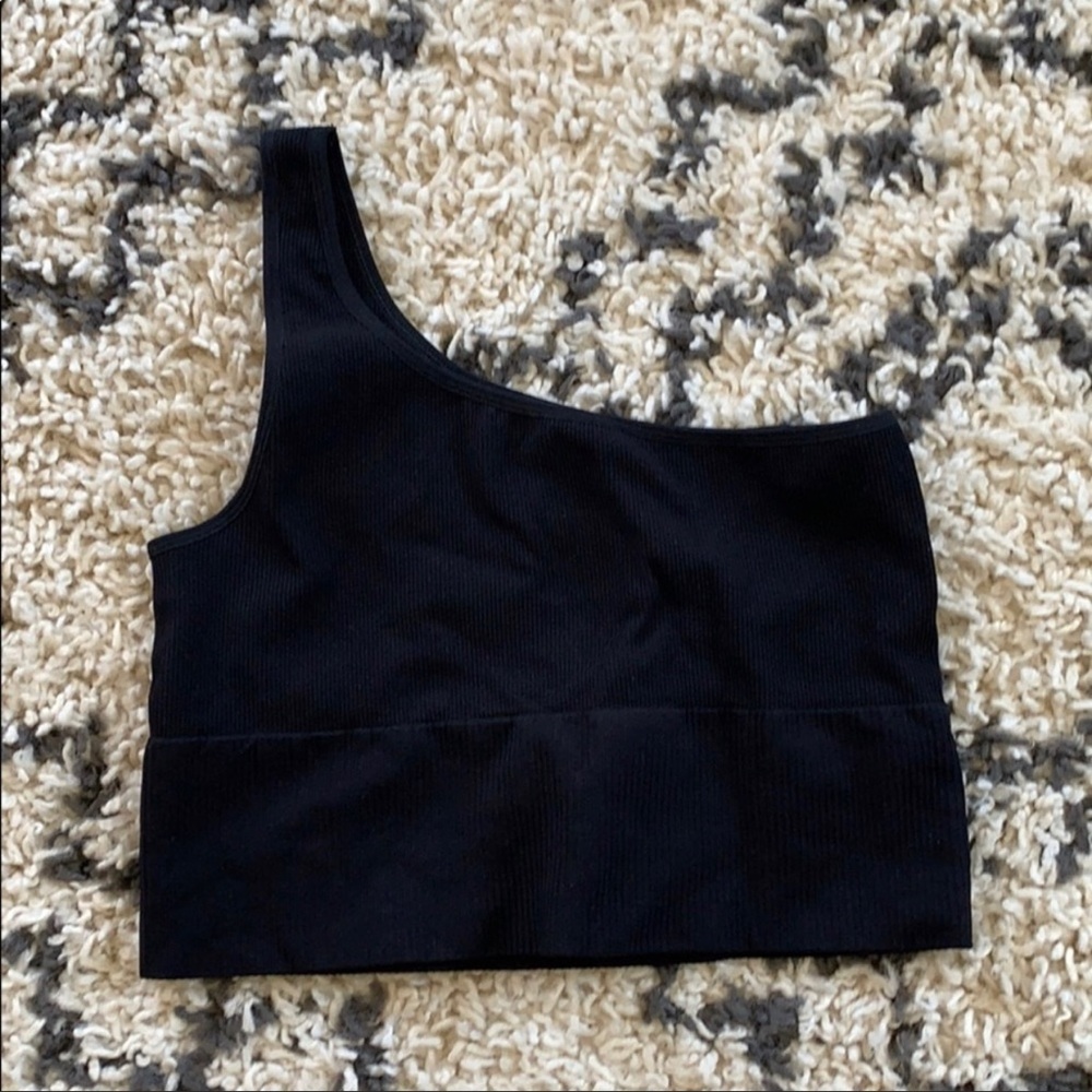 H&M One Shoulder Sports Top